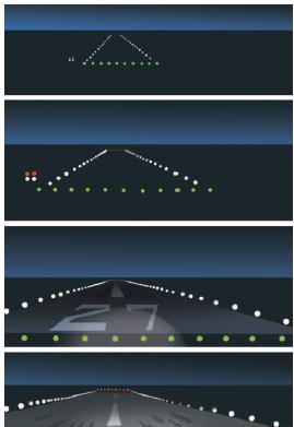 Roundout when tire marks are visible